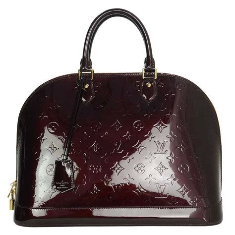 lv alma gm amarante monogram vernis leather buy in uk|Alma BB Monogram Vernis Leather .